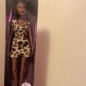 Leopard Print Doll in Box